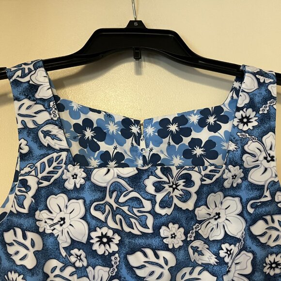 City Triangles Reversible Blue, White and Gray Dress. Size 5 - Picture 3 of 3